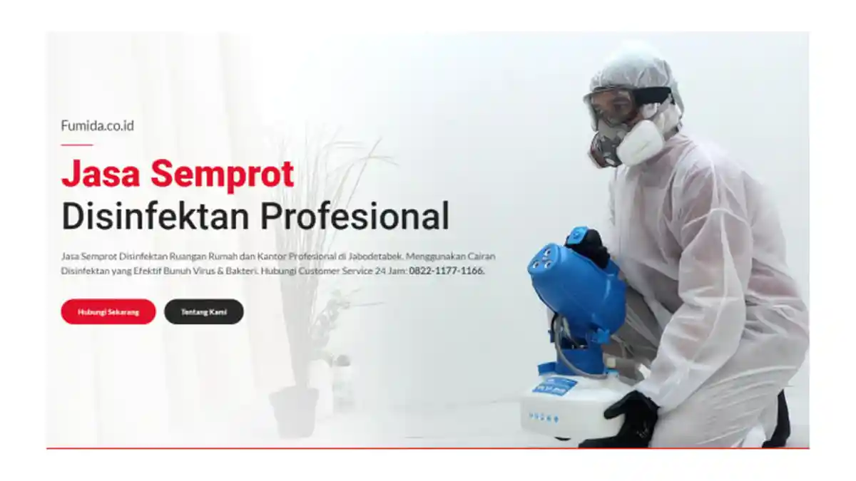 Jasa Semprot Disinfektan Solo Terbaik? Pilih Fumida Aja