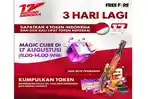 Gratis Game Free Fire Hari Ini, Bagi-bagi Magic Cube Gratis Edisi 17 Agustus Booyah Merdeka
