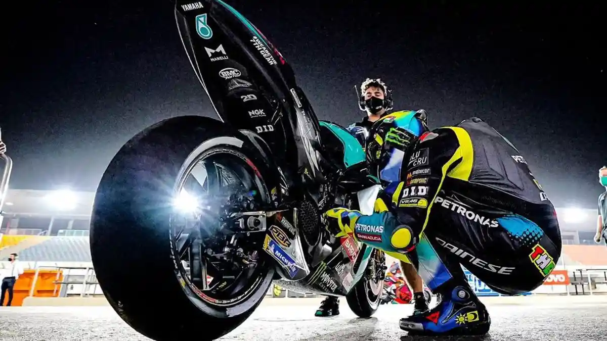 JADWAL Tayang Siaran Langsung MotoGP Qatar 2021 Hari Ini, Rossi Kebingungan Tempati Grid Ke-4