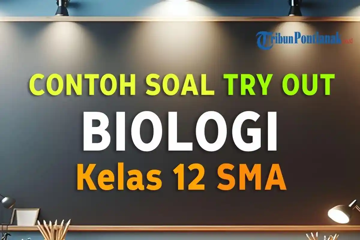 68 SOAL Try Out Biologi Standar Nasional USBN Kelas 12 SMA Lengkap Kunci Jawaban Kurikulum Merdeka