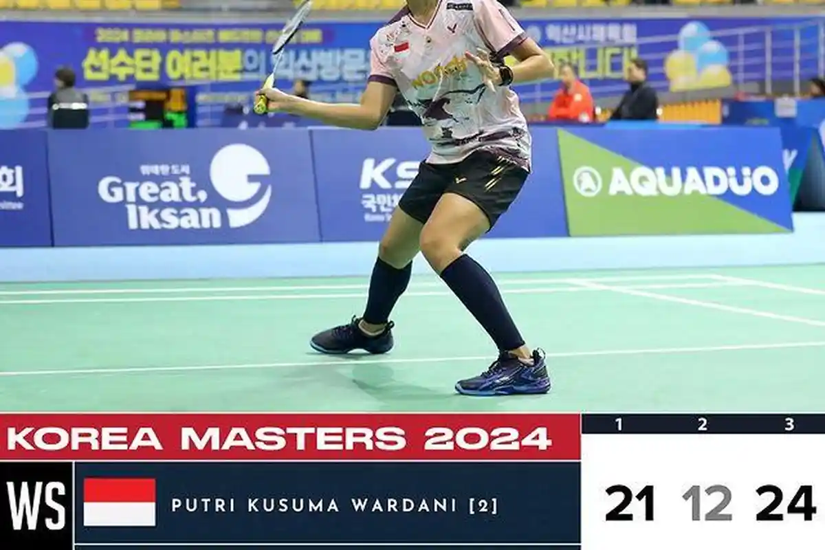 Hasil Final Korea Masters 2024: Putri Kusuma Wardani dan Dejan/Gloria Beda Nasib di Korea Selatan
