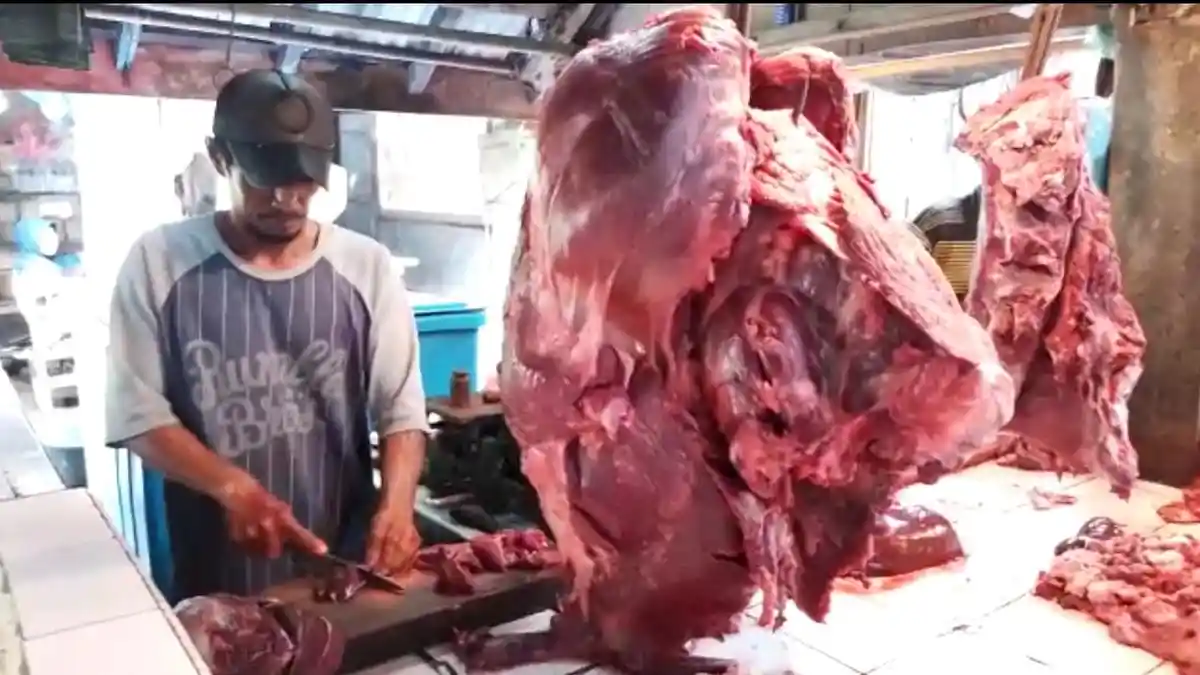 Harga Daging Sapi dan Ayam Makin Mahal Mendekati Ramadan Pertama di Kota Medan