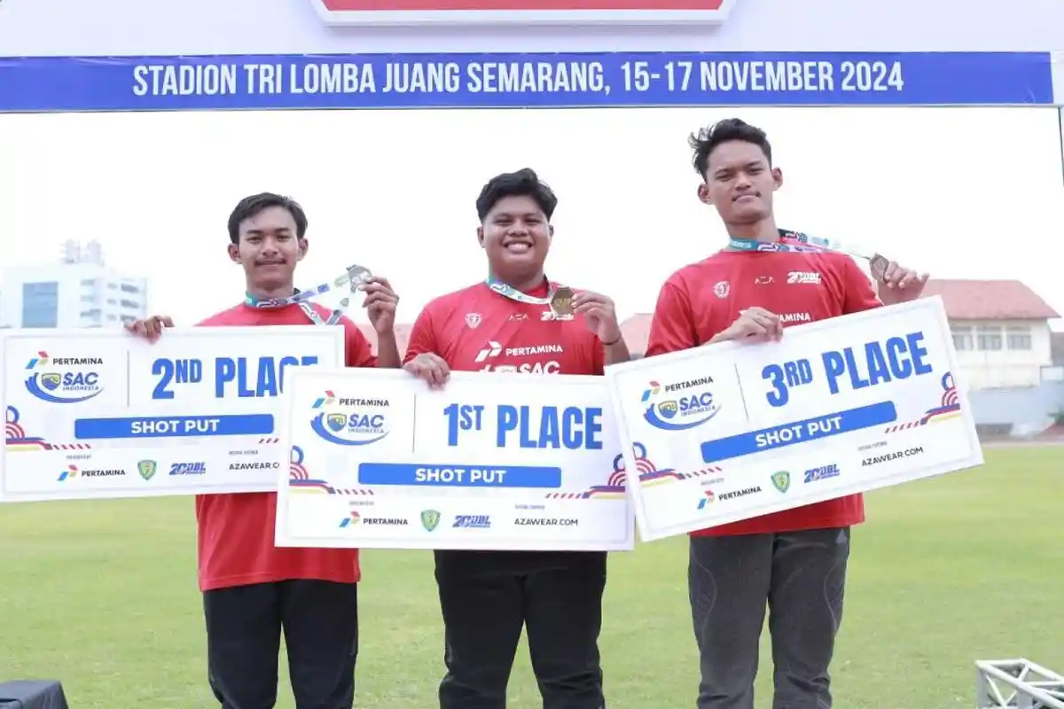 Fendi Rahma Bangkit Pasca Operasi dan Raih Juara 2 Tolak Peluru di Pertamina SAC Indonesia 2024-2025