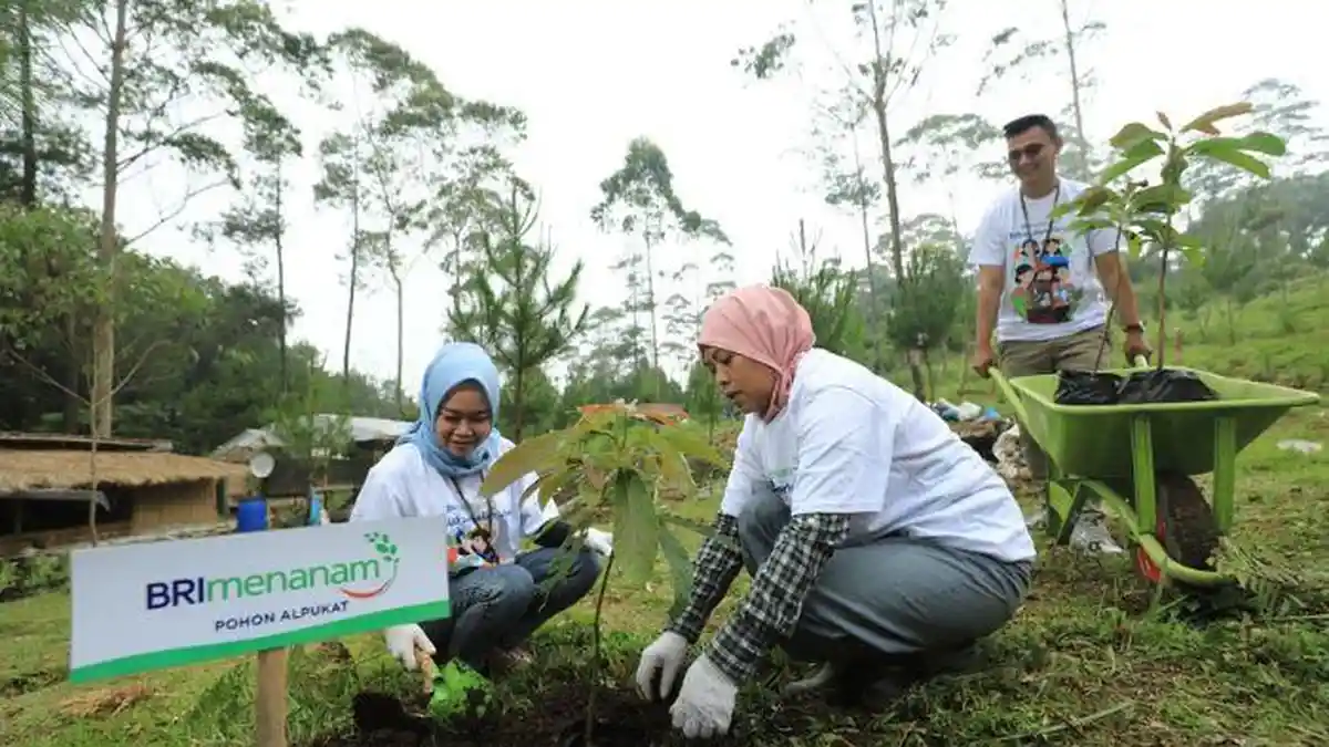 Implementasi Prinsip Keberlanjutan Semakin Kuat, MCSI ESG Rating BRI Naik dari BBB Menjadi A