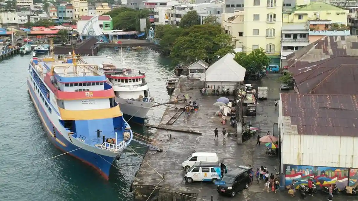 Inilah Jadwal Keberangkatan Hari Kedua Larangan Mudik di Pelabuhan Kelas III Manado