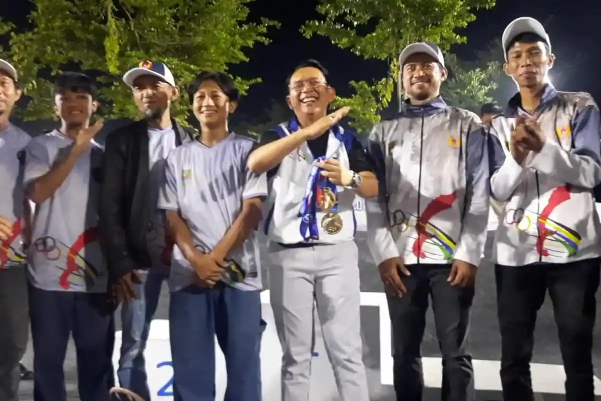 Cabor Sepatu Roda dan Skateboard Kabupaten Bekasi Sumbang Tiga Medali Emas Porprov XIV Jabar 2022