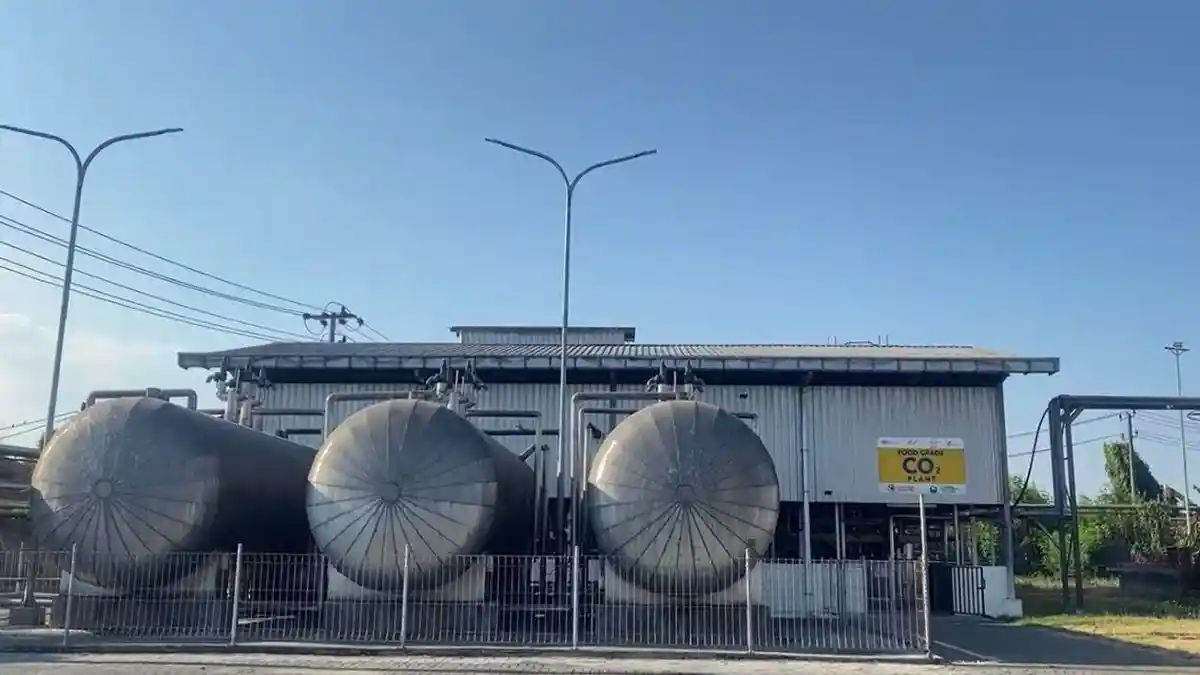 Anak Usaha PTPN I Produksi CO2 Cair Derivat Pabrik Etanol