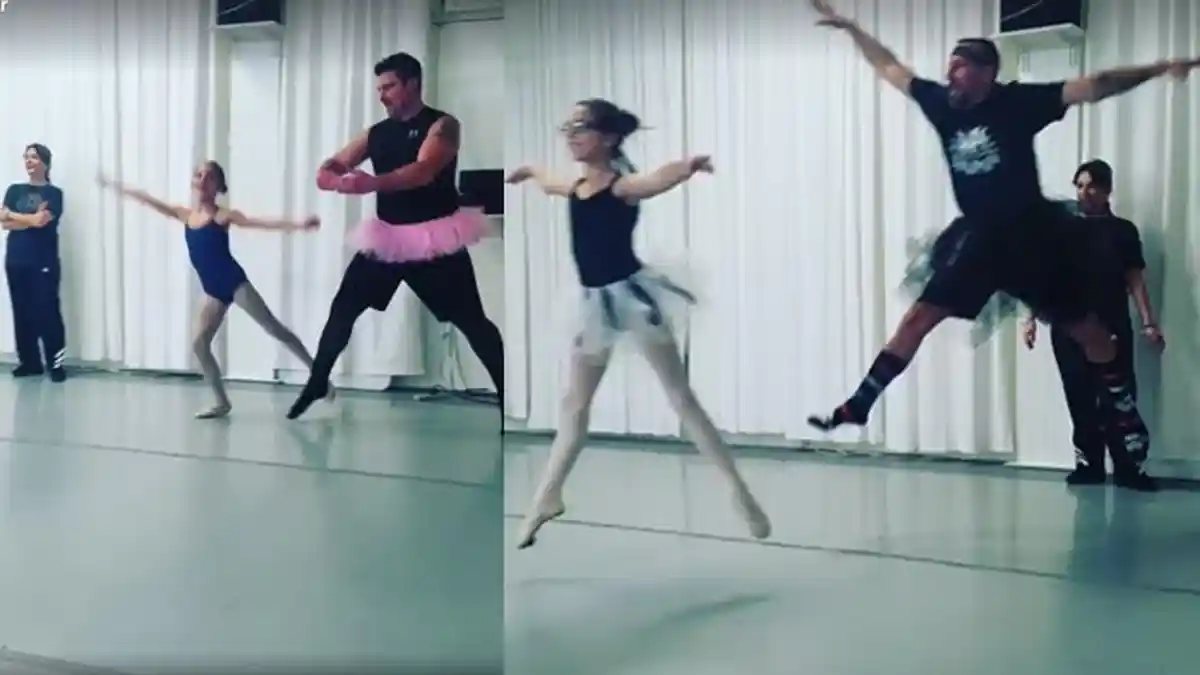 Ayah-ayah Ini Menari Bersama Putrinya Sebagai Ballerina, Hasilnya Keren dan Kocak