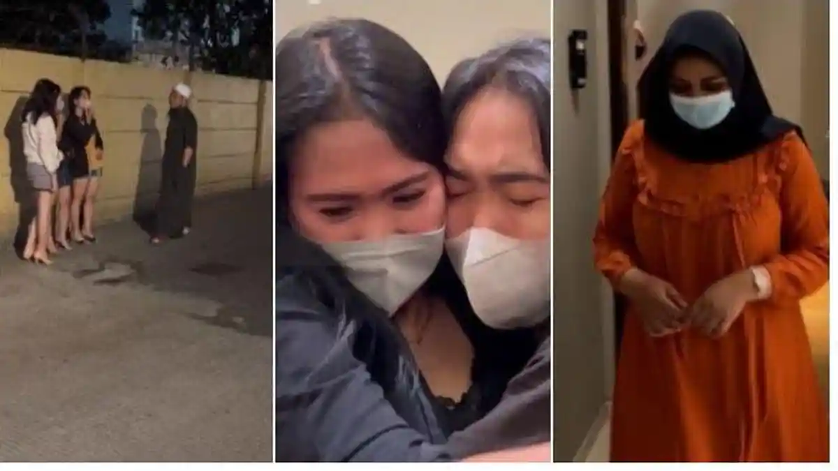 Disadarkan Ustaz, Perempuan Berbaju Mini Menangis, Mendadak Taubat Langsung Pakai Gamis