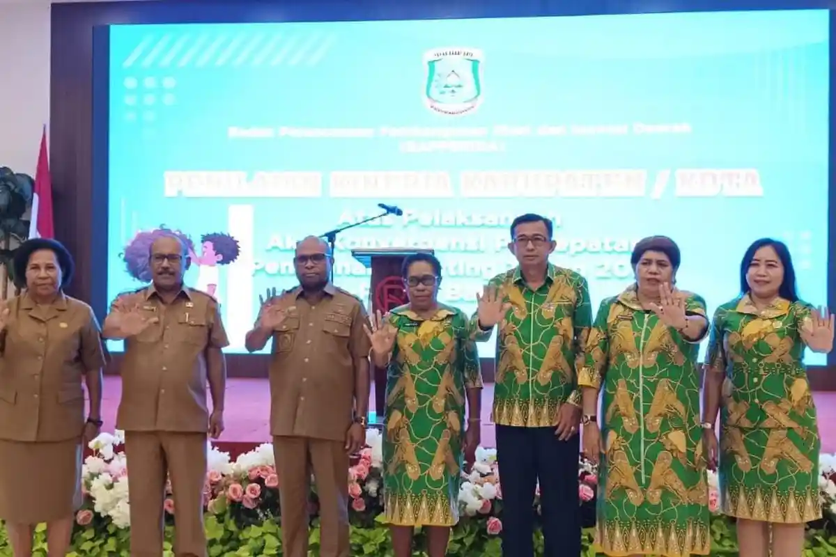 Bapperida Gelar Penilaian Aksi Konvergensi Penurunan Angka Stunting di Papua Barat Daya