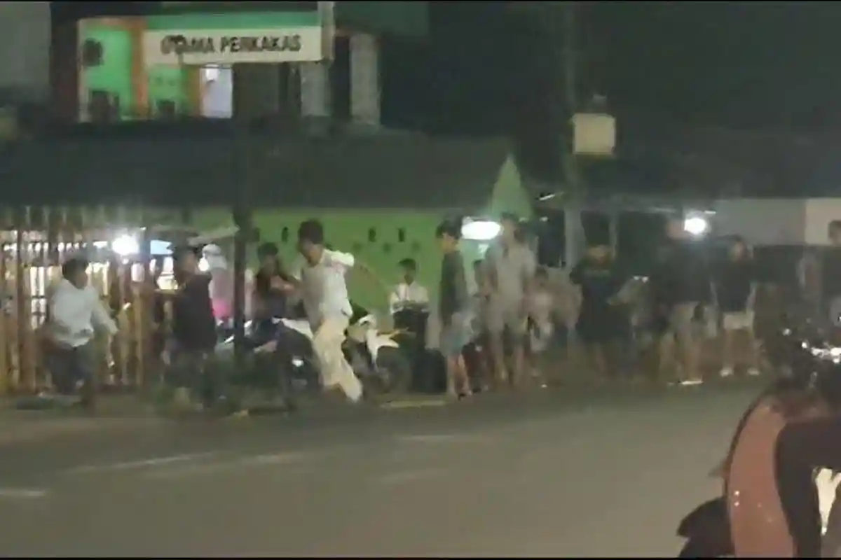 Tawuran Pemuda di Pinggir Jalan Rawa Makmur Bengkulu, Sempat Bikin Panik Warga
