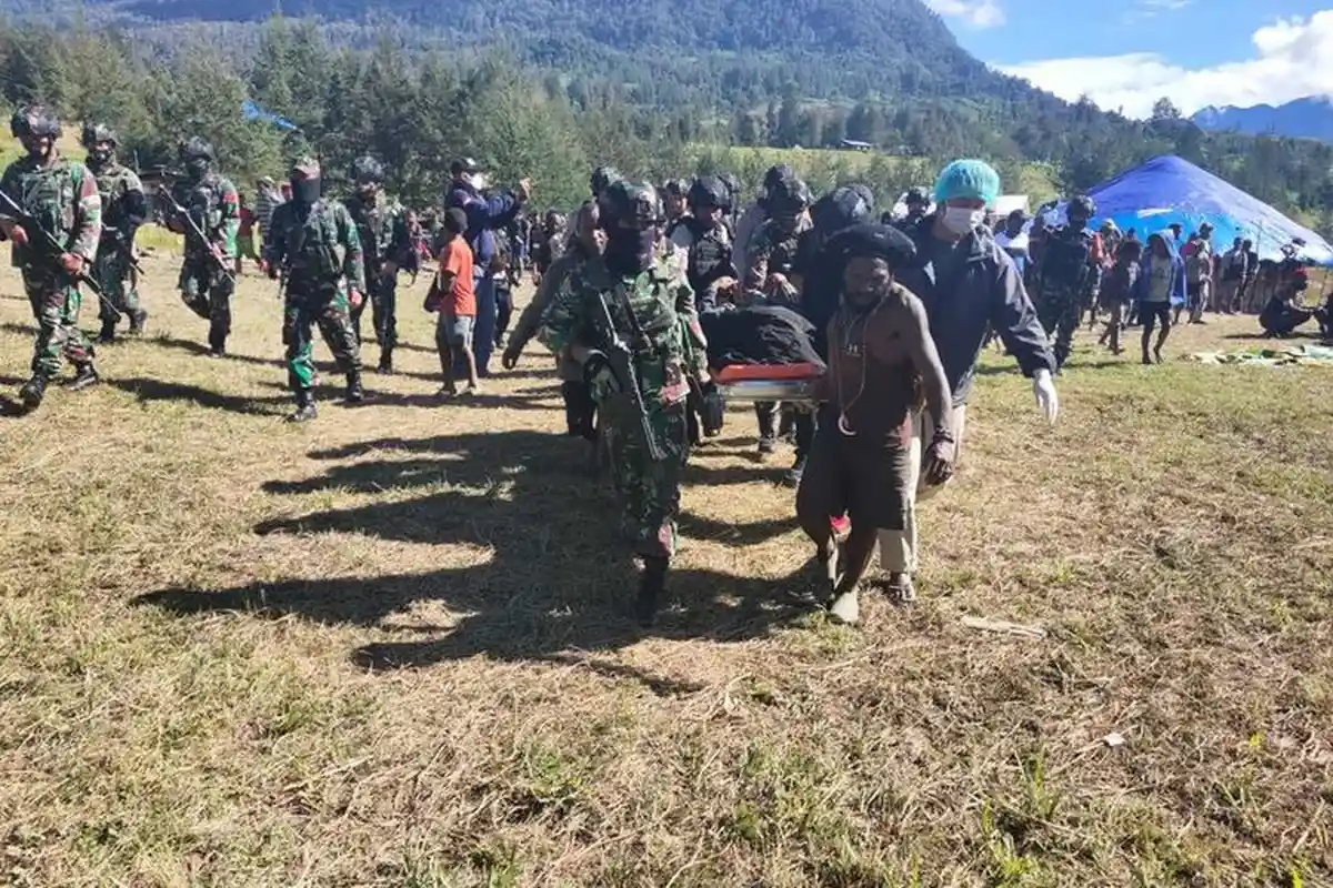 Kopassus Turun Tangan, 2 Pentolan KKB Papua Langsung Tewas dalam Kontak Tembak di Ilaga