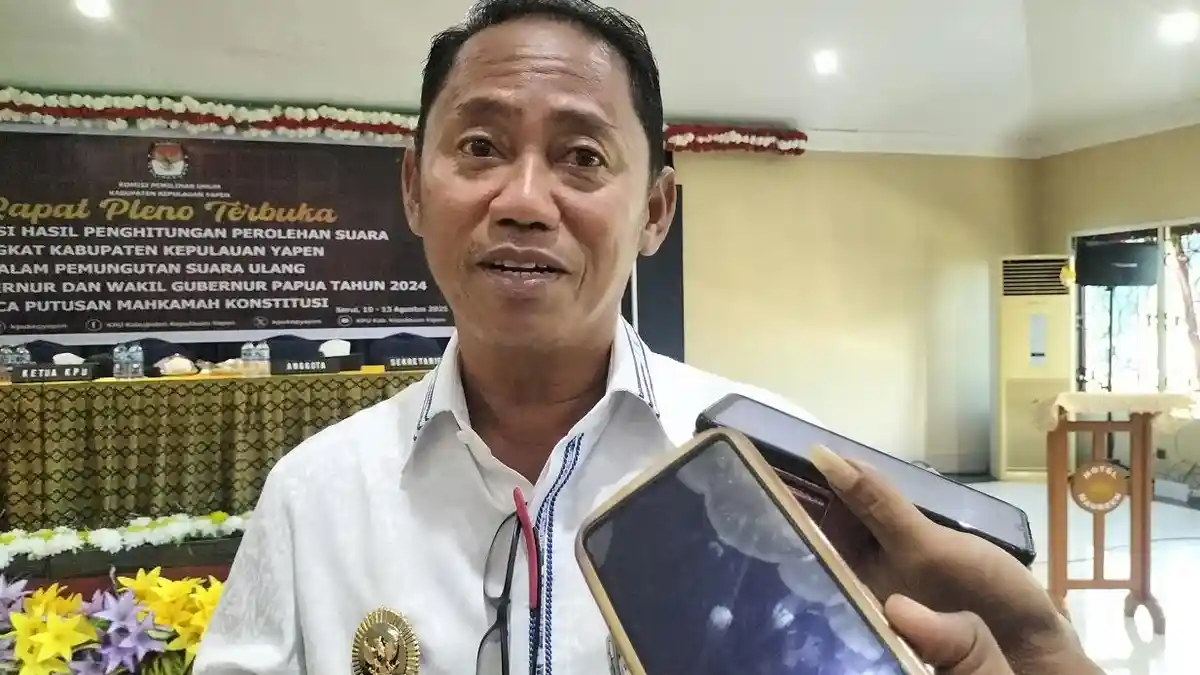 Wabup Yapen: Jangan Lagi Ada Perubahan Hasil PSU yang Mencederai Demokrasi