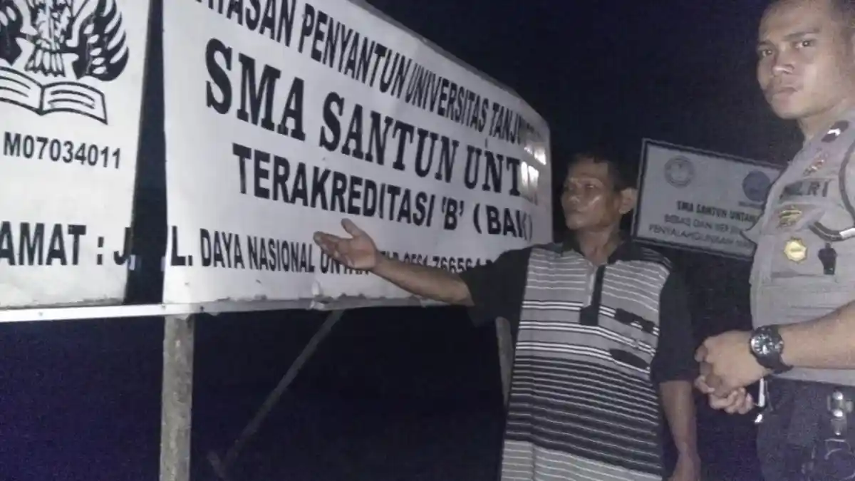 Ketahui Kabar Penyerangan, Ini yang Respon Kepala Sekolah SMA Santun