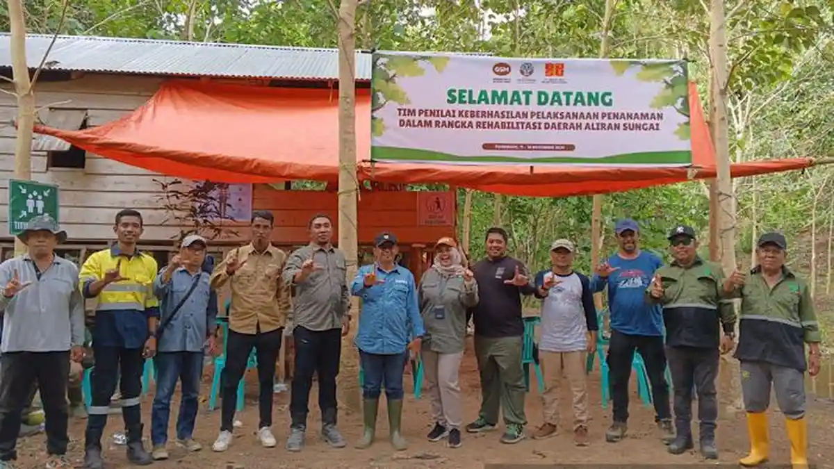 Komitmen Lingkungan, PT GSM Serahkan Rehabilitasi DAS ke Kementerian Kehutanan