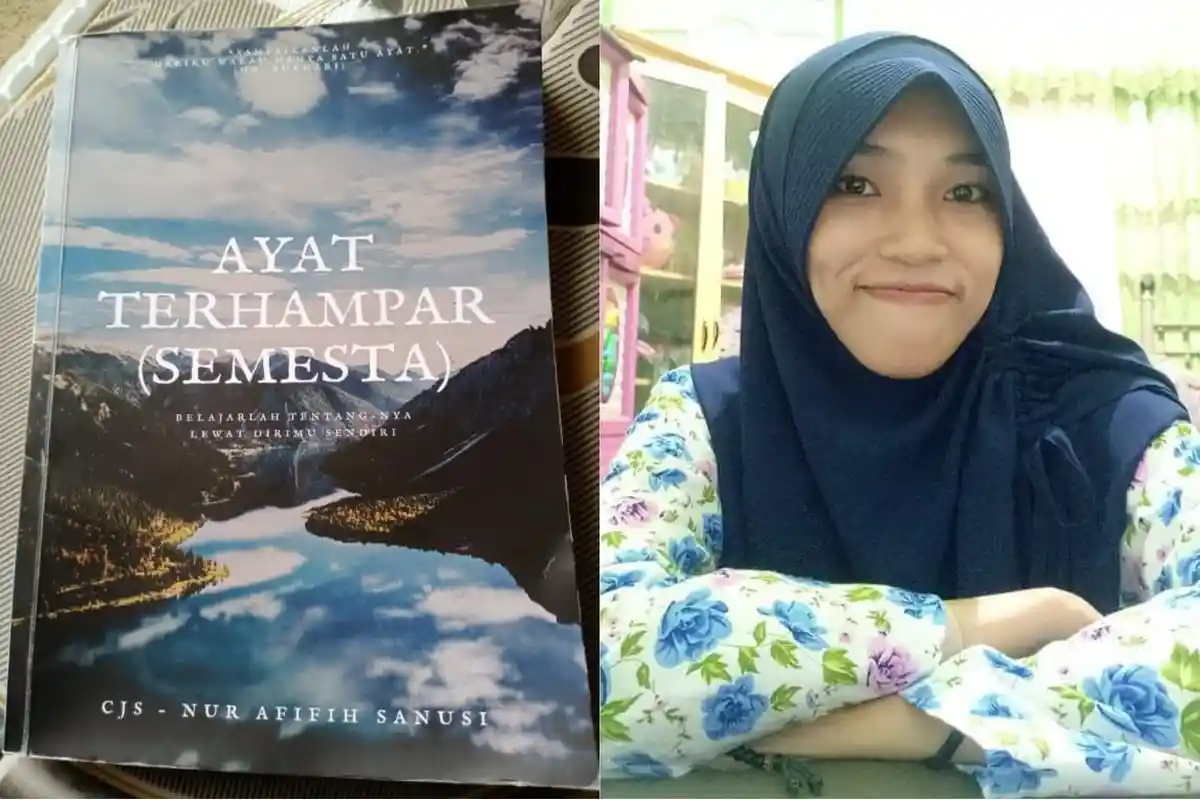 Afifih, Mahasiswi UIN Alauddin Menginspirasi Lewat Buku 'Ayat Terhampar (Semesta)'