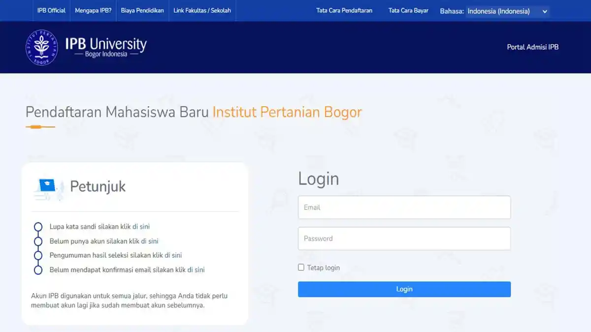 Buruan Sebelum Ditutup Besok, Ini Syarat dan Cara Daftar Jalur Mandiri ...