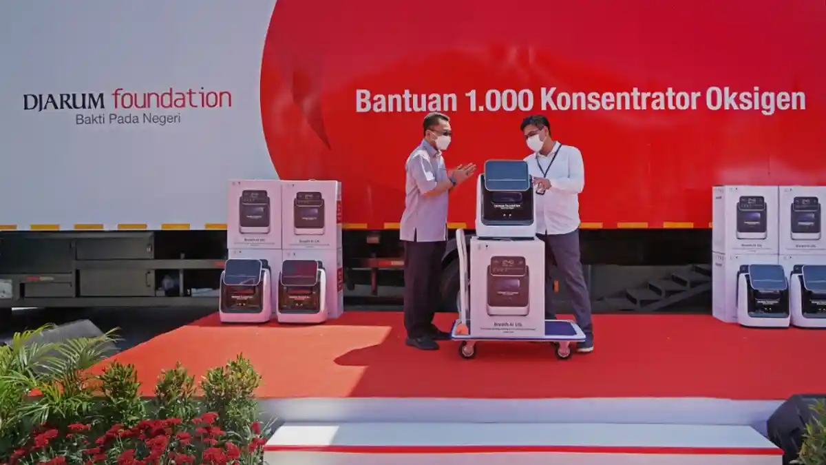 Djarum Foundation Beri Bantuan 1.000 Unit Konsentrator Oksigen untuk Bantu Pasien Covid-19