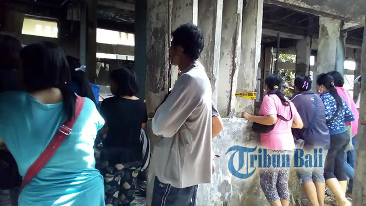 Kebakaran Pasar Kidul Bangli, 12 Kois Penuh Barang Dagangan Ludes Menjadi Arang