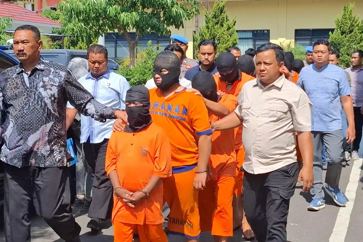 6 Pelaku Spesialis Pencurian Mesin Diesel Diciduk Polres Magetan, Beraksi Lintas Wilayah