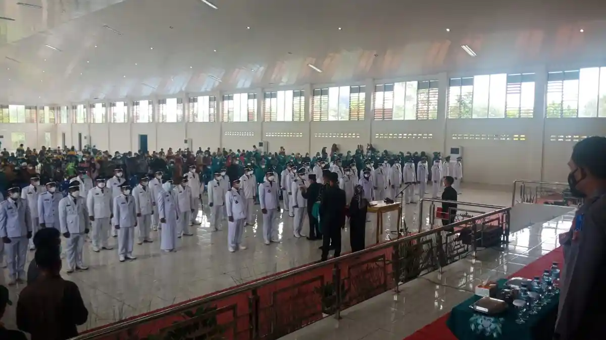 Lantik 57 Kepala Desa di Mesuji Lampung, Saply Minta Jangan Larut dalam Euforia