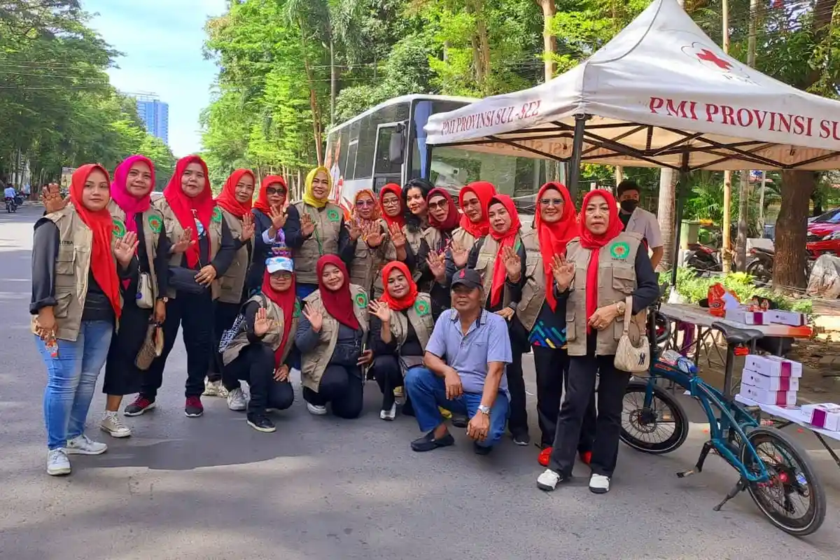 Hari Paru-Paru Sedunia, PPTI SulSel Gelar Kegiatan Donor Darah - pptisulsel1.jpg