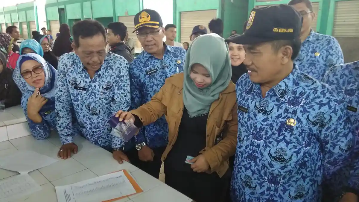 Pindah ke Pasar Induk Terminal Kemiling, Puluhan Pedagang Digratiskan 6 Bulan