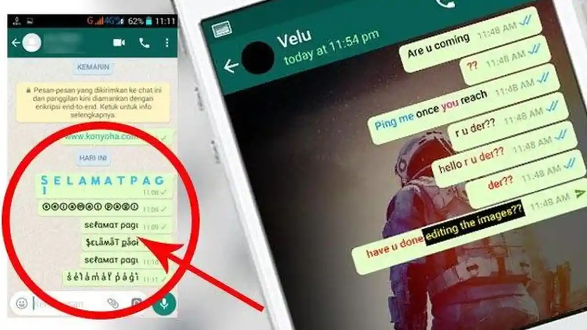 Cara Mengubah Font WhatsApp Model Huruf Tebal hingga Miring, Bikin Gaya Chatting jadi Aesthetic