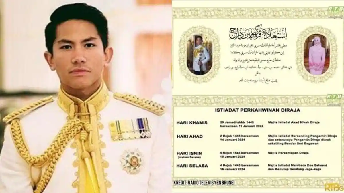 BOCOR Undangan Pernikahan Pangeran Brunei Abdul Mateen, Ini Sosok Calon Istrinya, Teman Masa Kecil!