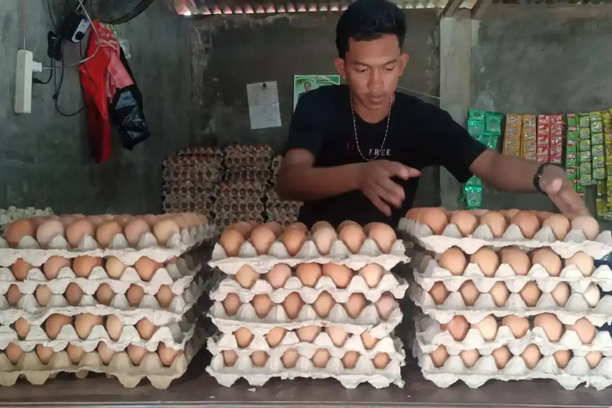 Jelang Ramadhan Harga Telur Naik Rp9 Ribu dan Beras Rp4 ribu di Pasar Mattirowalie Barru