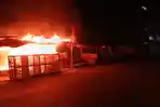 Lapak Dagang Ayam di Lubuklinggau Ludes Terbakar, Warga Lihat Tiga Orang Mencurigakan