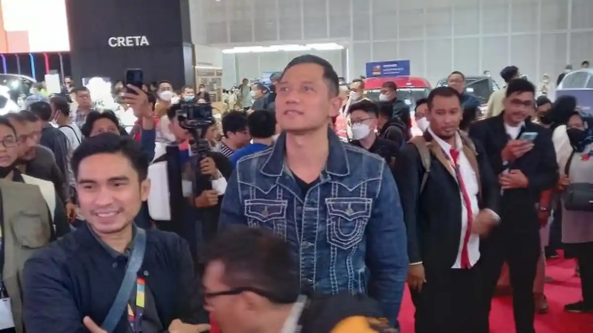 AHY: IIMS Tahun Ini Lebih Ramai Pengunjung, Mobilnya Lebih Banyak