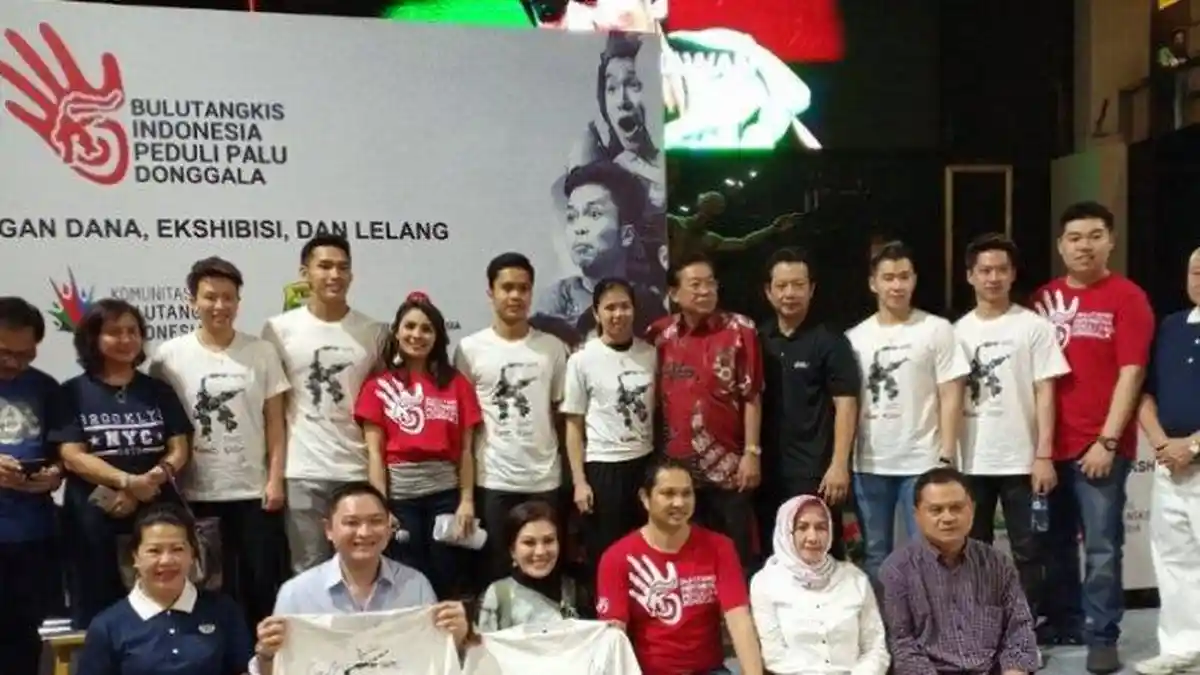 Bulu tangkis Indonesia Peduli Palu dan Donggala ! Ini Dana yang Dihimpun Rp 2,148 Miliar