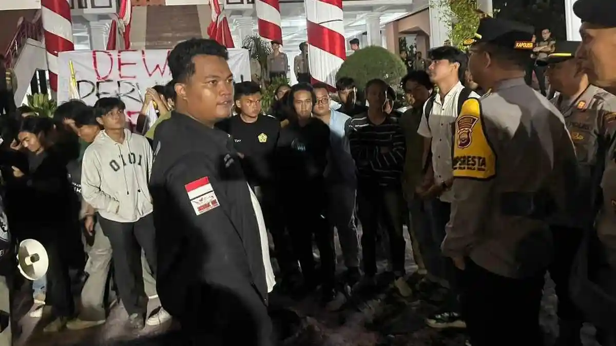 Demo Mahasiswa di DPRD Provinsi Bengkulu Dibubarkan, Kapolresta: Tak Ada Pemberitahuan