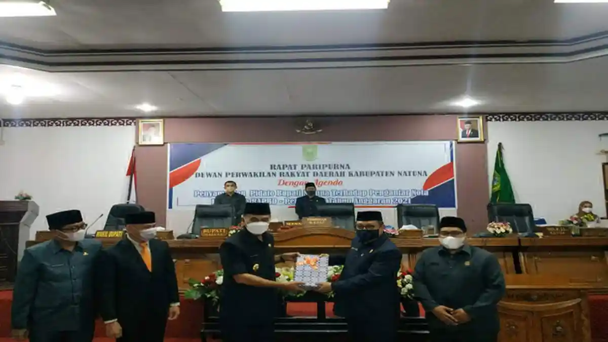 Bupati Natuna Ajukan Perubahan APBD 2021 Senilai Rp 1,18 Triliun