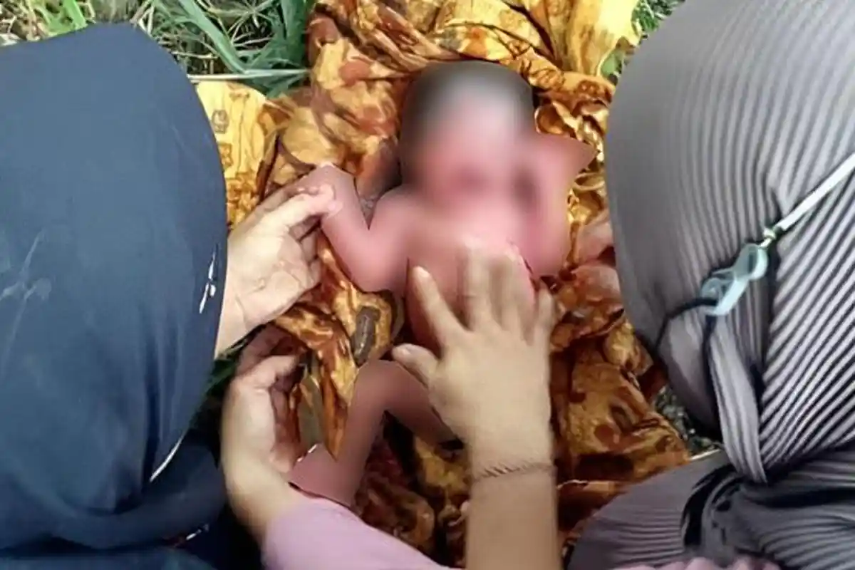 Geger Temuan Bayi Dibungkus Jarik di Gresik, Tangisannya Didengar Petani