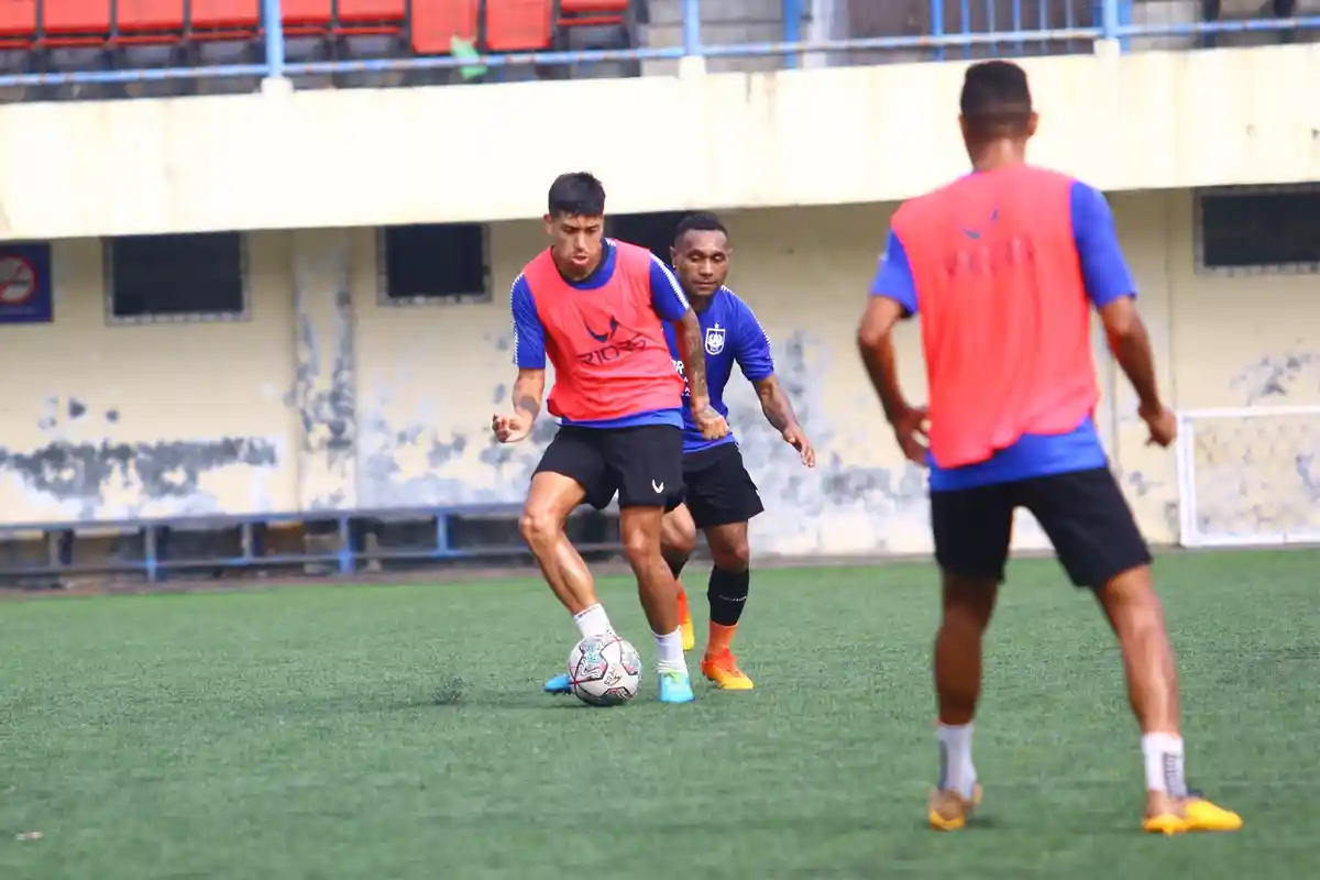 Latihan Terakhir Jelang Bertolak ke Bandung, PSIS Mantapkan Taktik
