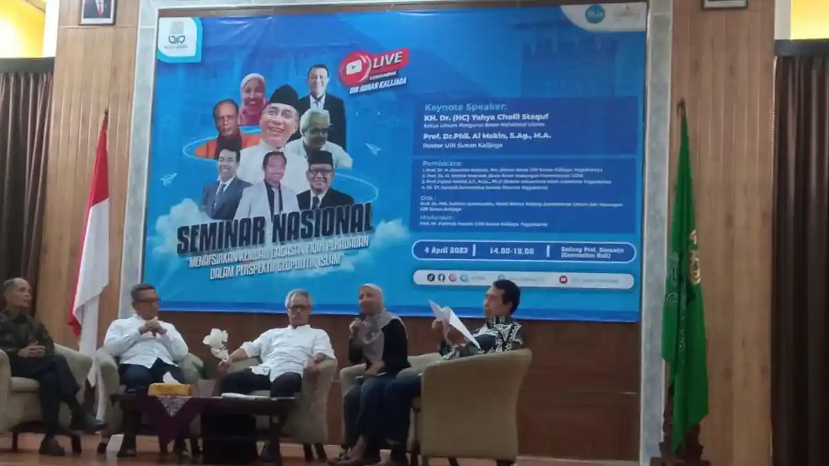 Gus Yahya Sebut Fikih Peradaban Merupakan Platform Pemutus Kekerasan yang Melanda Dunia