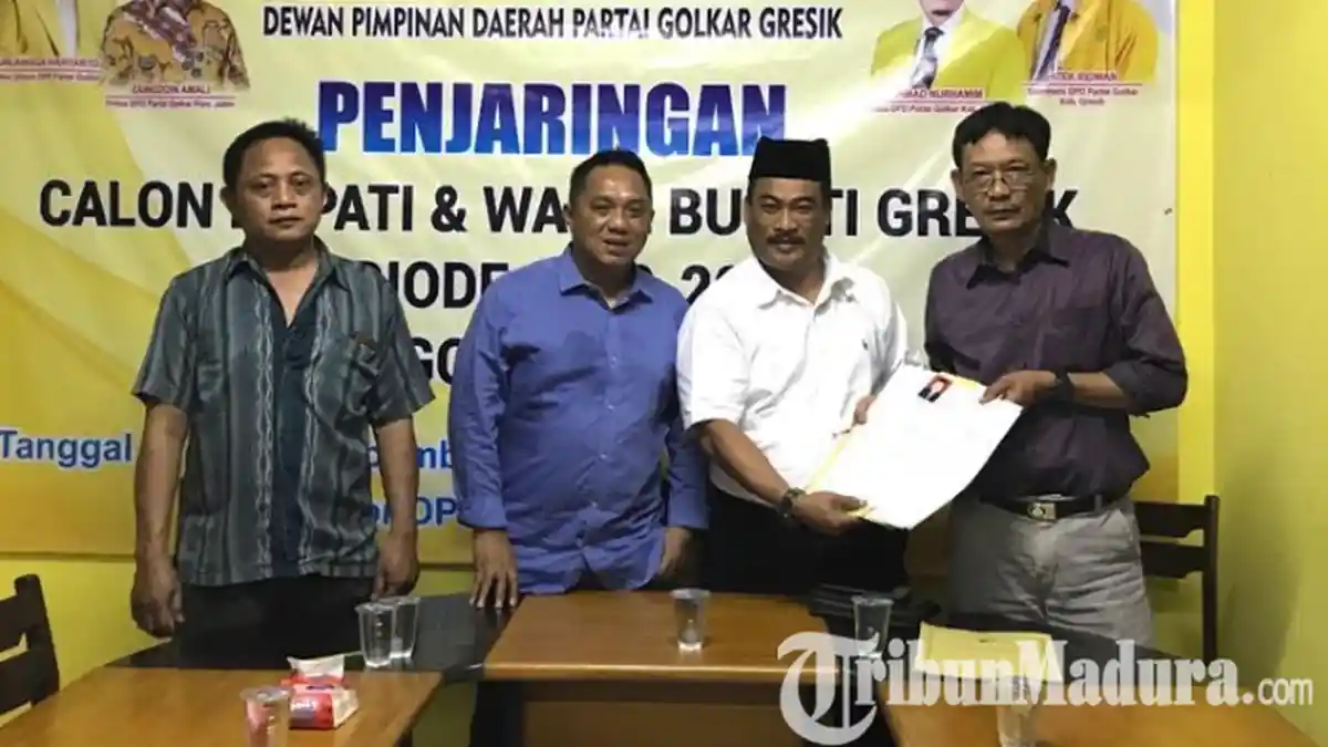 Maju Pilkada Gresik 2020 Lewat Golkar, Pengusaha Ternama ini Langsung Bikin Strategi Hal Terburuk