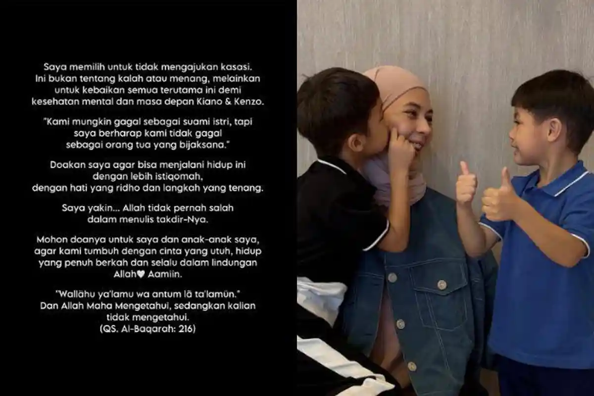 Paula Verhoeven Ikhlas Tak Dapat Hak Asuh Anak, Ini Alasan Hakim Pilih Baim Wong