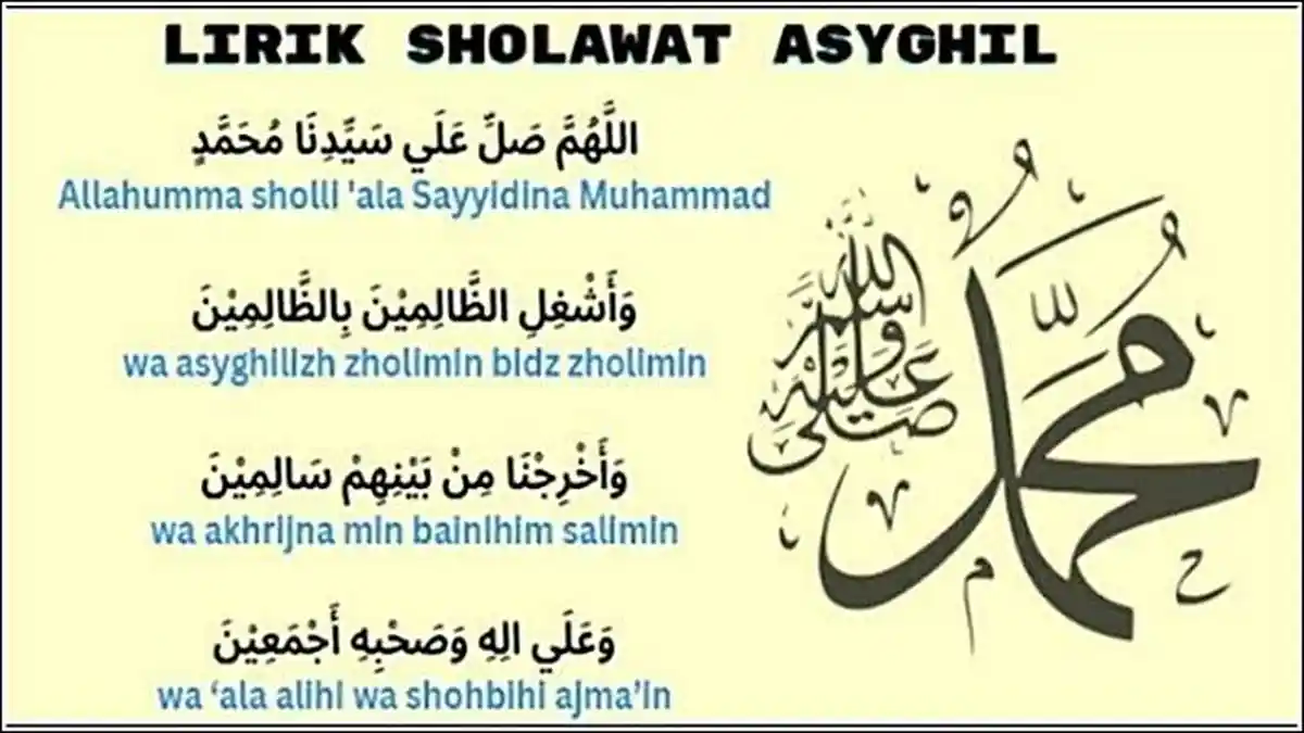 Sholawat Asyghil Latin dan Artinya, Lengkap Teks Arab, Doa Terhindar dari Orang Zalim