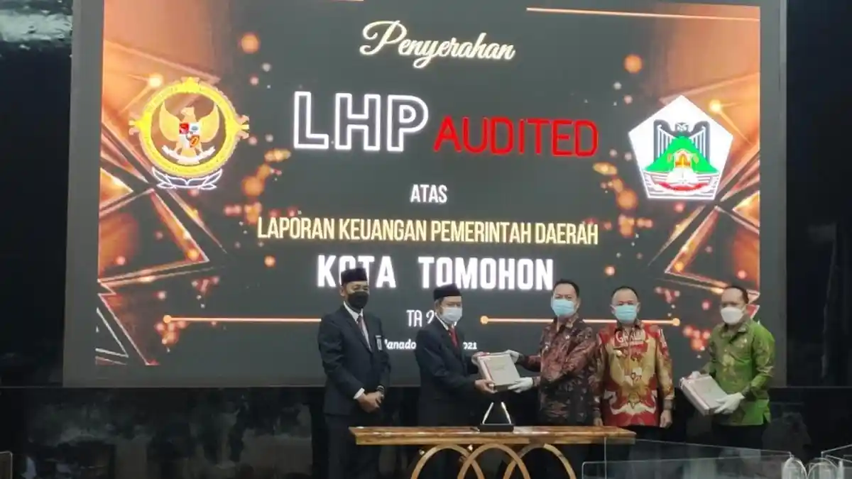 Pemkot Tomohon Sabet WTP Pertama di Era Pemerintahan Caroll Senduk - Wenny Lumentut