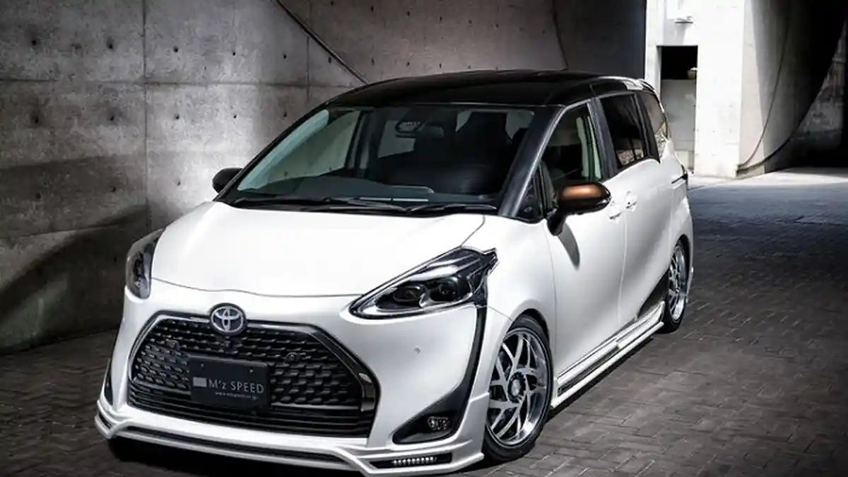 Ada Paket Toyota Sienta Tampil Lebih Agresif dan Sporty dari M'z Speed