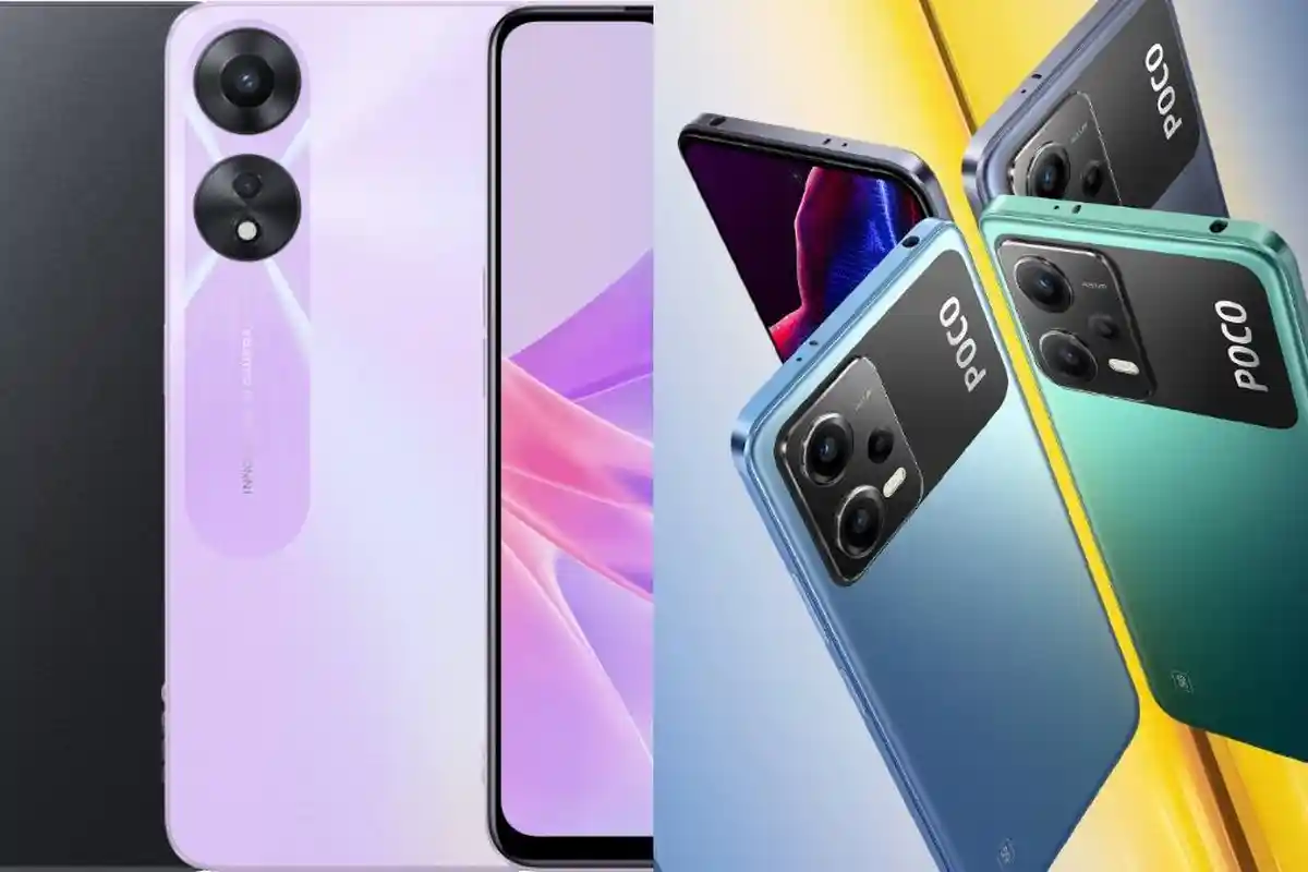 Beda Harga dan Spesifikasi HP Oppo A78 5G Vs Xiaomi Poco X5 5G, Beda Rp 200 Ribuan, Pilih Mana?