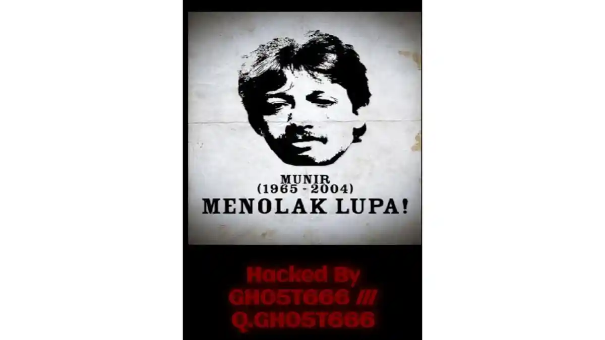 Website Covid-19 Kabupaten Wajo Diretas, Ada Foto Munir