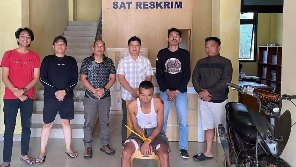 Petani di Lebong Bengkulu Diringkus Polisi, Curi Motor Milik Sesama Petani