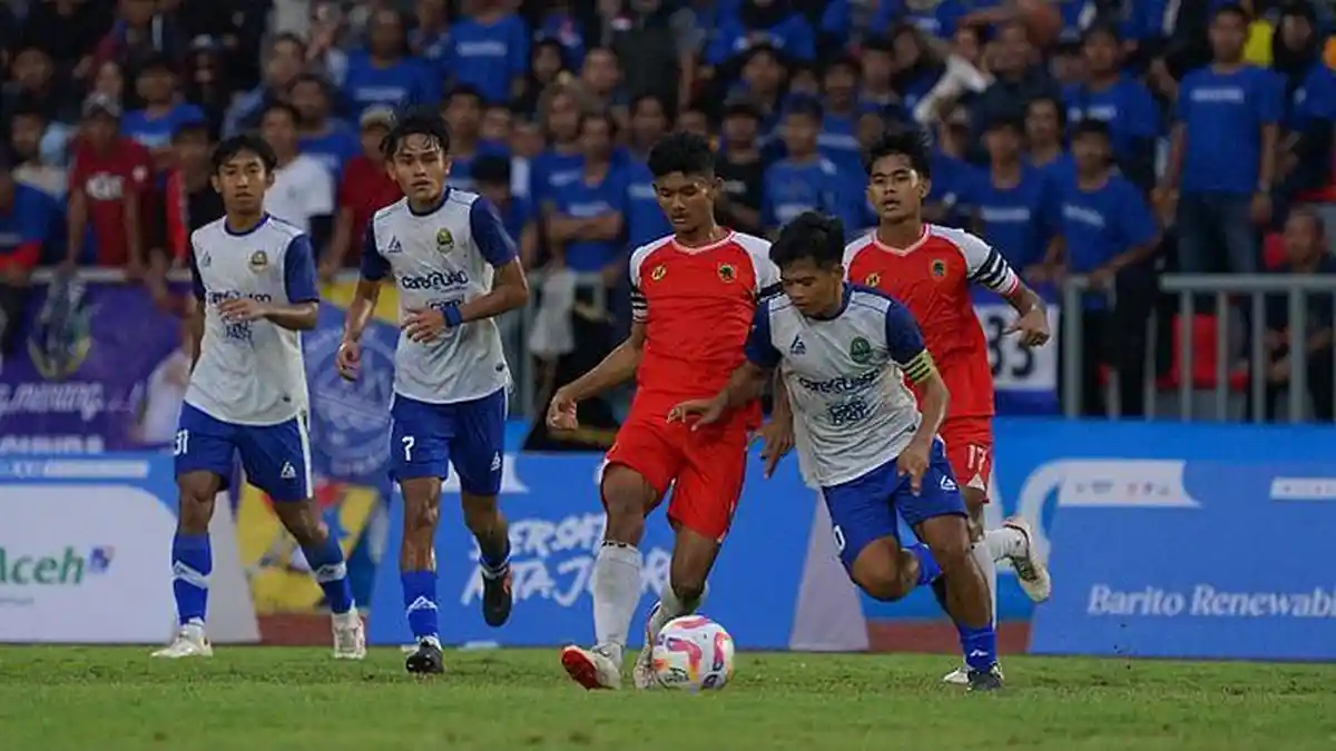 TONTON Tim Sepak Bola Putra Jabar vs Jatim di Final PON 2024, Catat Berikut Jadwalnya