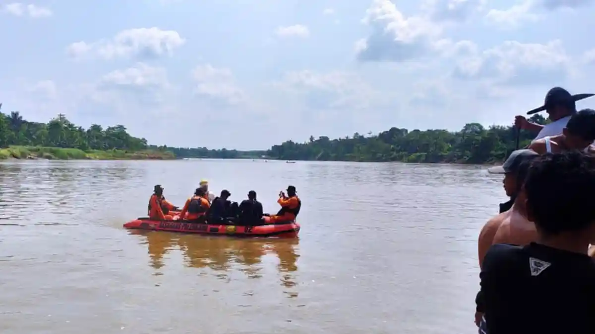 Sudah Seminggu Pria Hanyut di Sungai Ogan Belum Ditemukan, Pencarian Diperluas hingga 20 Kilometer