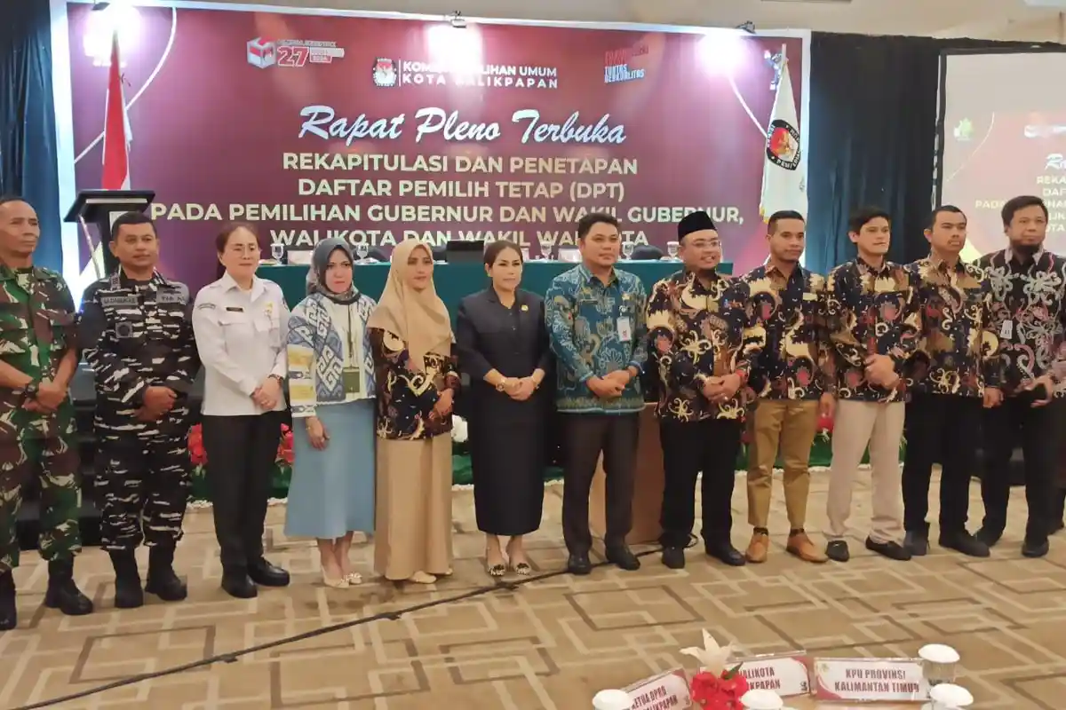 KPU Balikpapan Tetapkan DPT Langkah Awal Menuju Pilkada Serentak