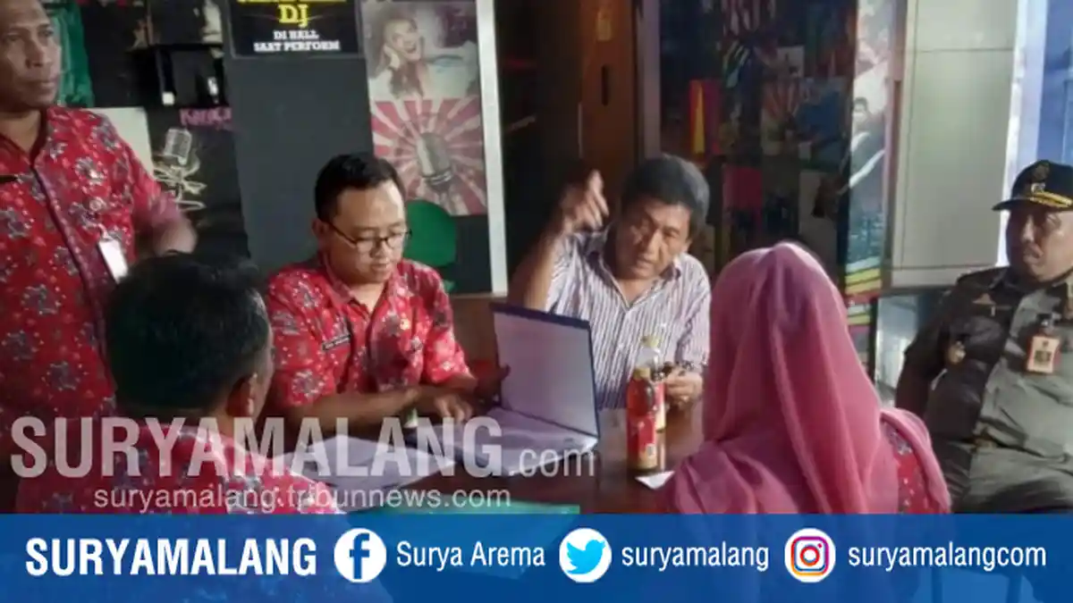 Tim Evaluasi Pemkot Baru Datangi Lima Tempat Karaoke Di Kota Blitar